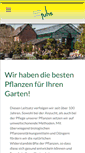 Mobile Screenshot of gartenbaumschule-fuhs.de